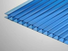 синий сотовый поликарбонат толщиной 10 мм в Керчи